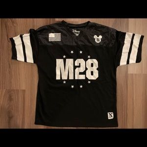 Disney Neff Mickey Mouse Jersey #28. Size Large